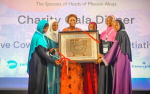Senator Oluremi Tinubu at the event