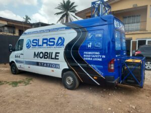 The SLRSA mobile station