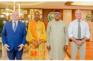 Governor Abiodun with the investors