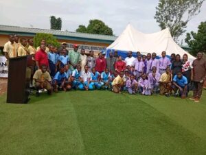 Group photograph during the ANCISRO function on International Day of Boy Child