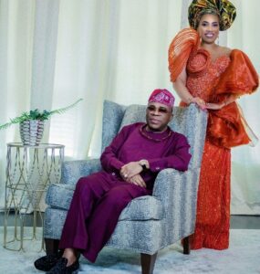 Owa Obokun-elect, Oba Clement Adesuyi Haastrup, Ajimoko 111 and his Olori Omolara
