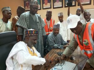 Political appointees participating in the enrolment exercise