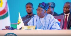 President Bola Tinubu as ECOWAS Chairman