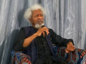 Professor Wole Soyinka at Freedom Park