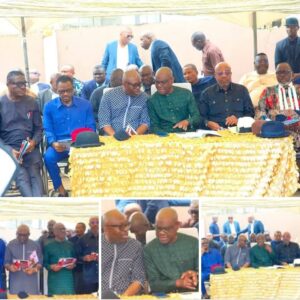 Wike, Fubara, Martins Amaewhule together