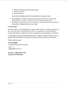 The status report, page 2