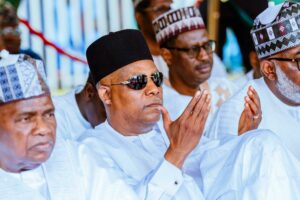 VP Shettima at the praying ground