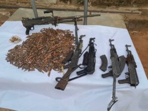 Items recovered from the suspects
