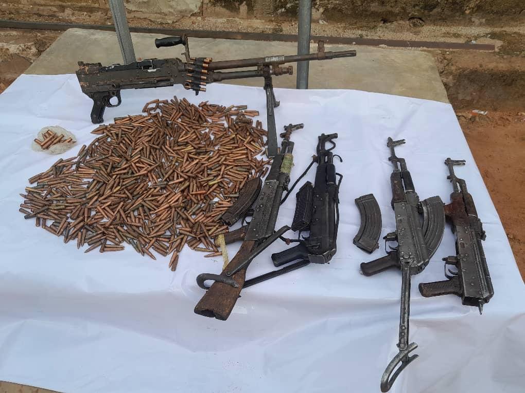 Items recovered from the suspects