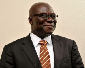Dr Reuben Abati during his book review of OPL 245, Adoke and the Malabu Saga