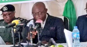 Dr. Anugbum Onuaha, the Resident Electoral Commissioner