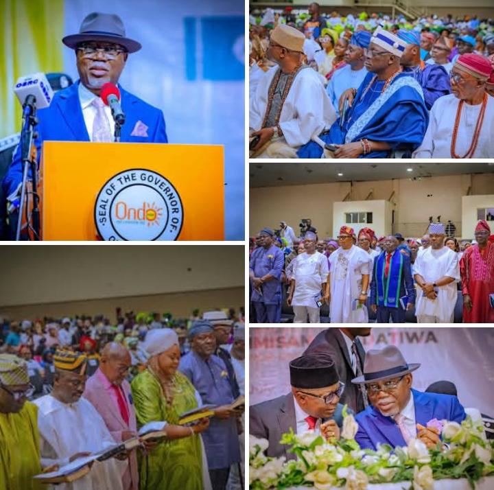 Governor Aiyedatiwa and others at the occasion