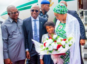 Governor Alia received the First Lady, Oluremi Tinubu, who was in the state to condole the people of Benue over the continued loss of lives and displacement caused by violent attacks