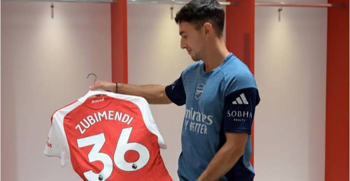 Martin Zubimendi. From Real Sociedad to Arsenal