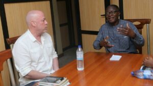 Michael Archer and Kunle Ajibade