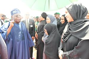 President Tinubu and Buhari's family members