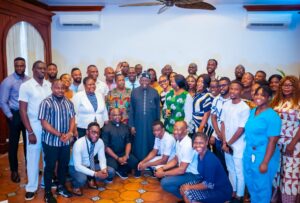 President Tinubu and Nigerians in Saint Lucia