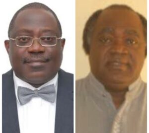 Professor Tunji Olaopa and Jonah Isawa Elaigwu