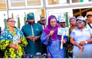 Prof. Habibat Adubiaro received the Juju Musicians