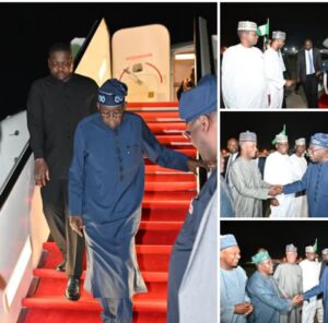 President Tinubu is back