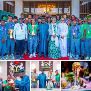 President Tinubu and the Super Falcons