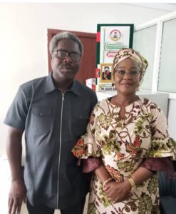 Adeola Agoro, right, and Lere Olayinka