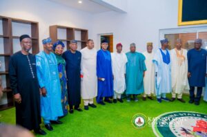 The Progressive Governors team that visited Governor Radda