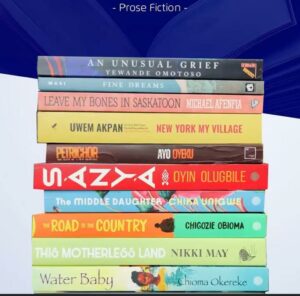 The books on the long list
