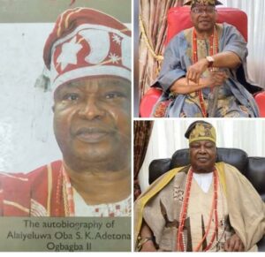 The late Oba Adetona