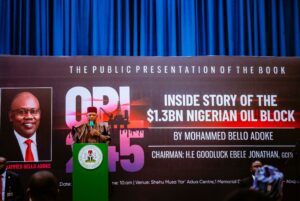 VP Shettima at the book launch