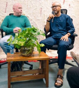 Michael Archer and Victor Ehikhamenor