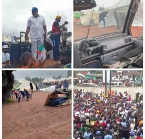 APC Defection rally disrupted