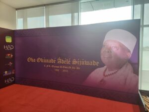 Exhibition in honour of the late Oba Sijuade at Ecobank