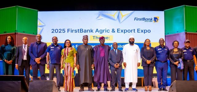 Governor Sanwo-Olu and others at the First Bank 2025 Agric and Export Expo