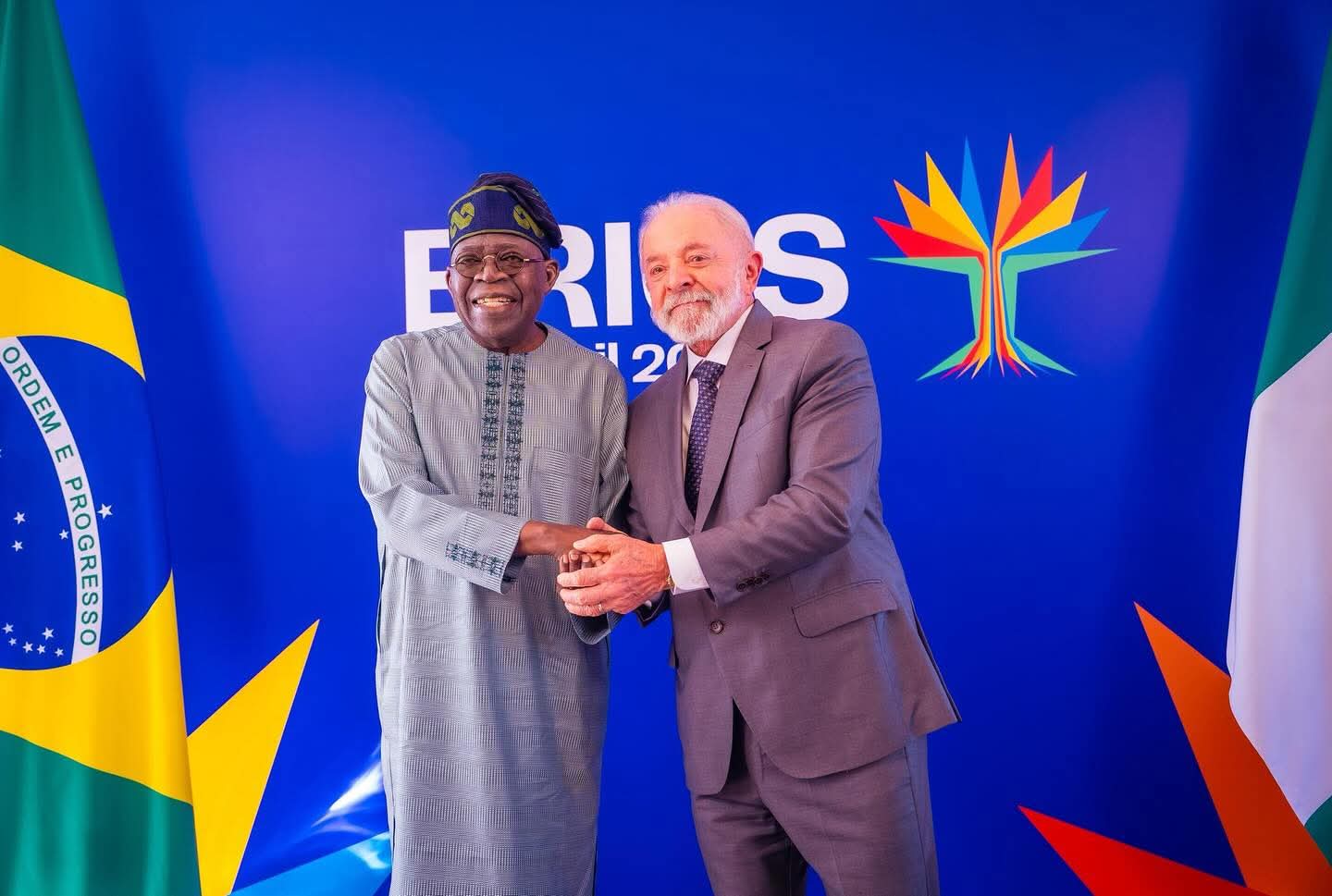 Presidents Tinubu and Lula