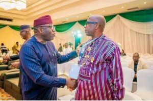 Kayode Fayemi and Rotimi Amaechi
