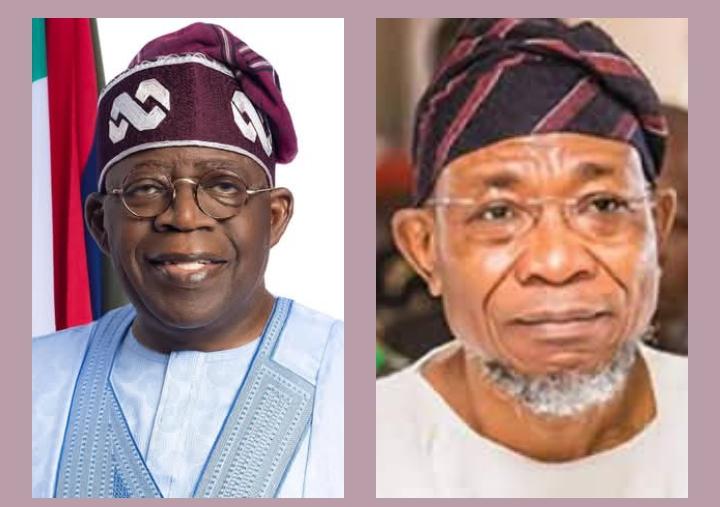President Bola Ahmed Tinubu and Ogbeni Rauf Aregbesola