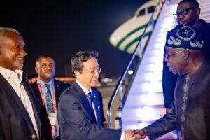PPresident Tinubu arrived in Tokyo early Tuesday for the 2025 TICAD. He was received at the airport by Hideo MATSUBARA, Japanese Ambassador in charge of TICAD.resident Tinubu lands in Japan