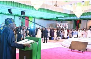 President Tinubu at the opening of the Progressives Digital Media Summit