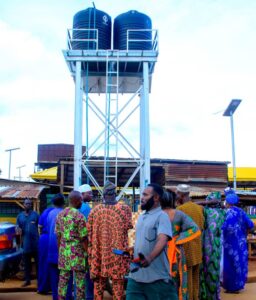 Tinubu's aide ,Kamorudeen Yusuf , Solar-powered borehole,Ado-Odo, Ado-Odo Ota,