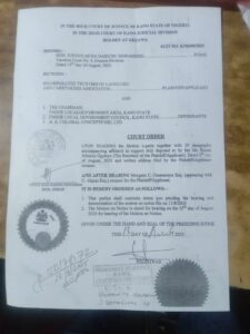 The court paper