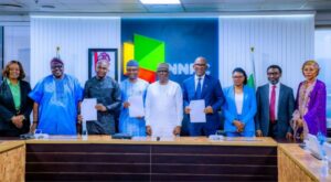 The gas supplies agreement signing session