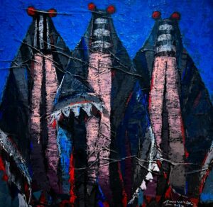 One of the works by masters of Nigerian Art