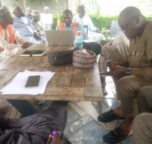 Dakata addressing journalists during the interactive sessions