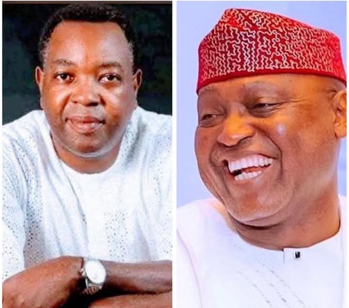 Engineer Kayode Ojo and Governor Biodun Abayomi Oyebanji