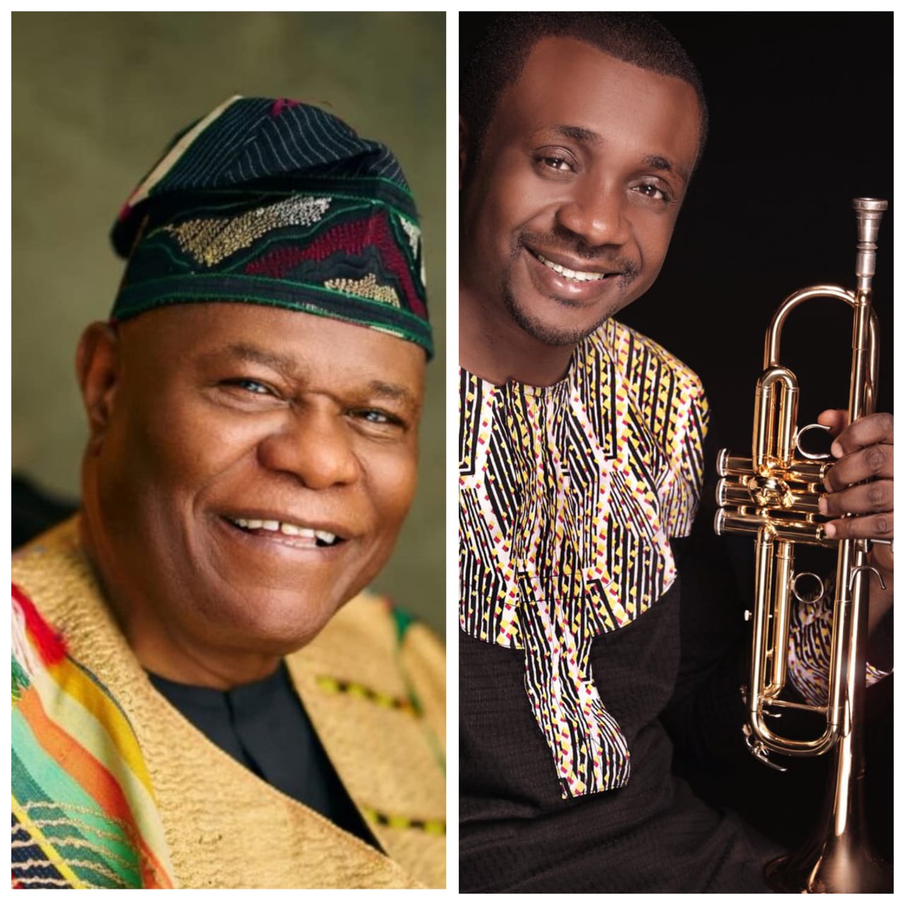 Bishop Mike Okonkwo and Nathaniel Bassey