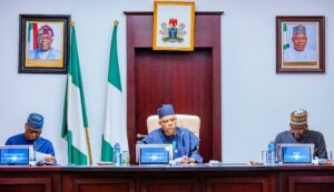Kashim Shettima during the 6th meeting of the PFSCU Steering Committee, held at the Presidential Villa, Abuja.
