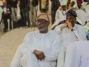 Mr Dele Alake and Tunji Bello