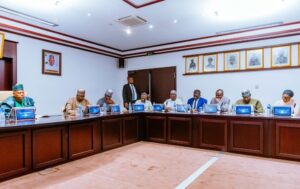 VP Shettima during the 7th meeting of the National Council on Skills (NCS) at the Presidential Villa, Abuja