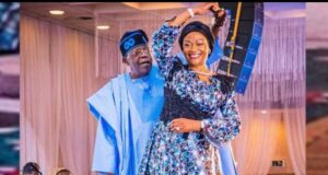 President Bola Tinubu and First Lady, Senator Oluremi Tinubu 